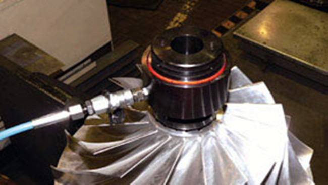 索力液压螺栓拉伸器用于叶轮安装使用案例