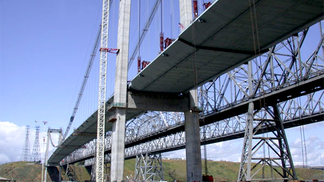 索力钢绞线千斤顶用于桥梁架设工程案例